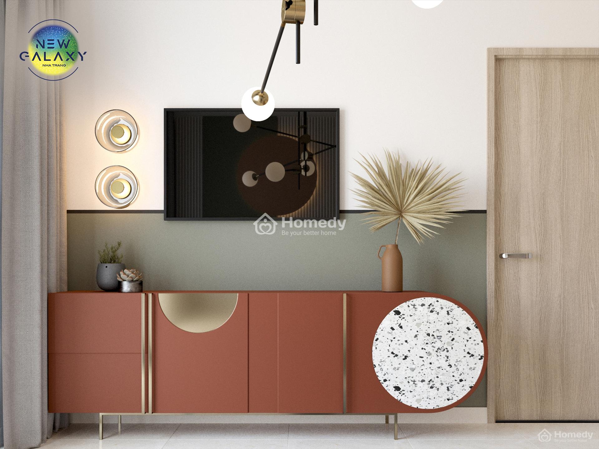 Căn hộ mẫu 2 phòng ngủ tại New Galaxy Nha Trang