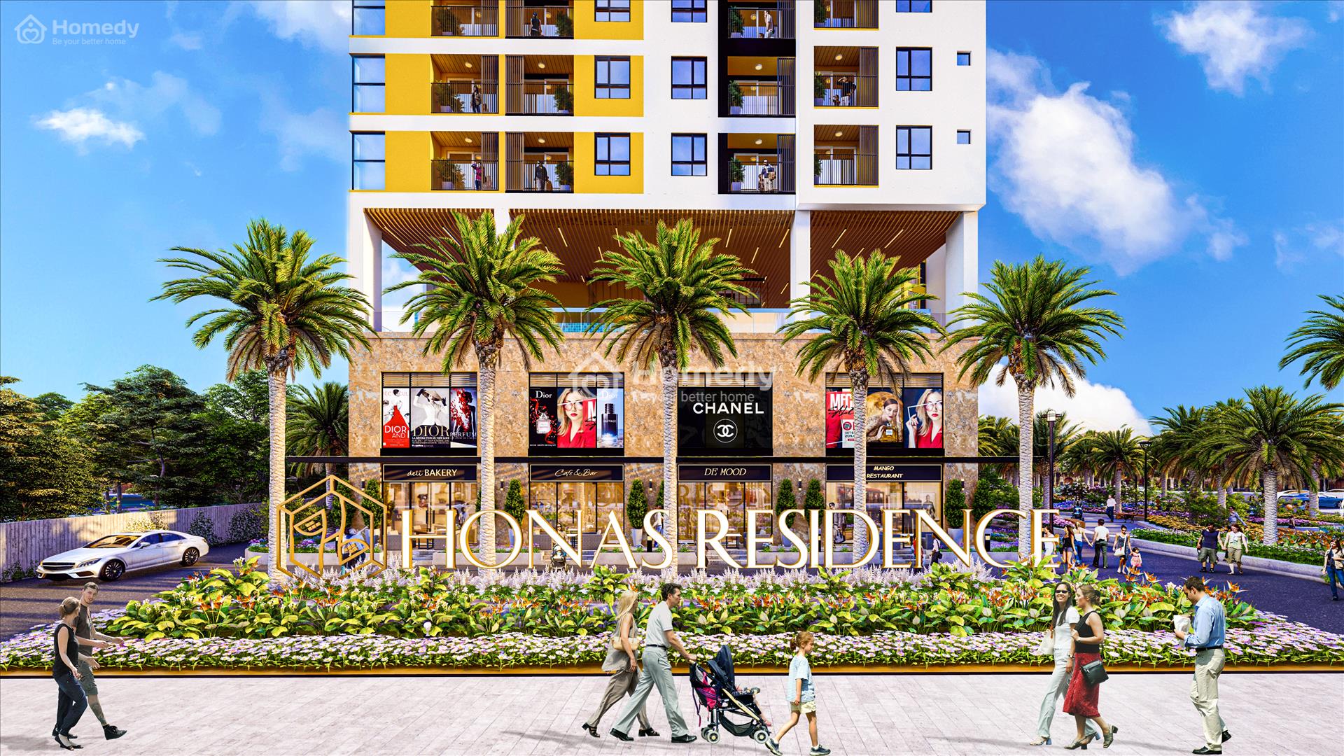 Cổng chào dự án Honas Residence