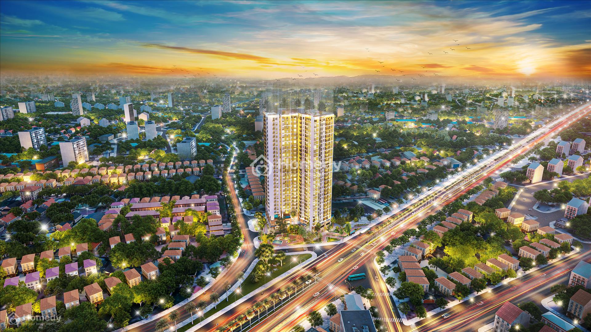 Phối cảnh dự án Honas Residence