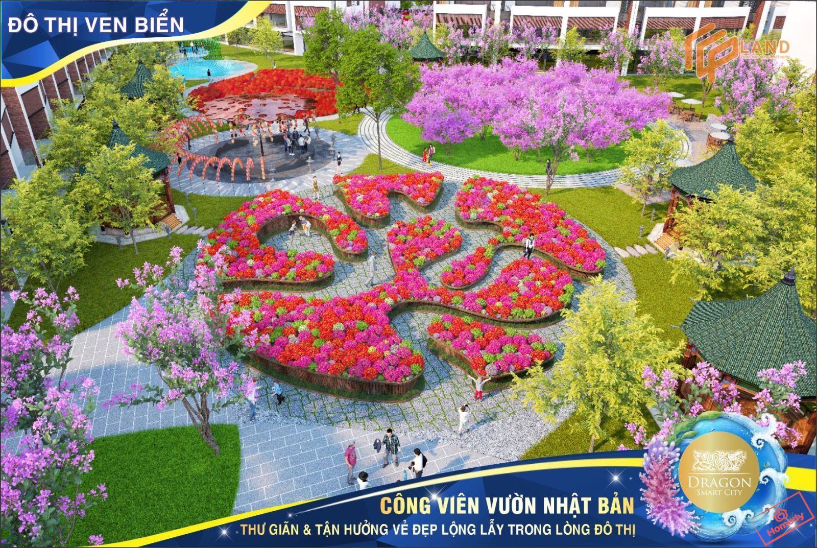 “Công viên vườn Nhật Bản” đẹp lộng lẫy giữa lòng đô thị