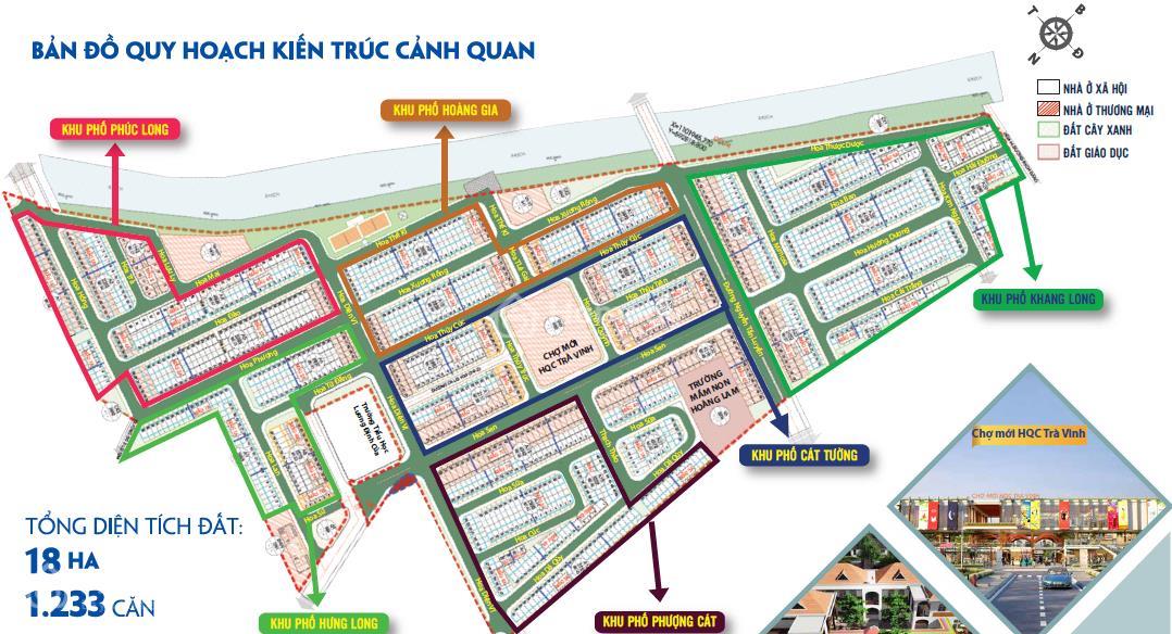 Khu đô thị mới HQC Trà Vinh