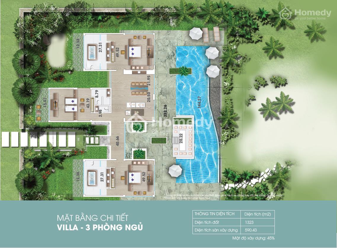 Mặt bằng FLC Quy Nhơn Beach & Golf Resort
