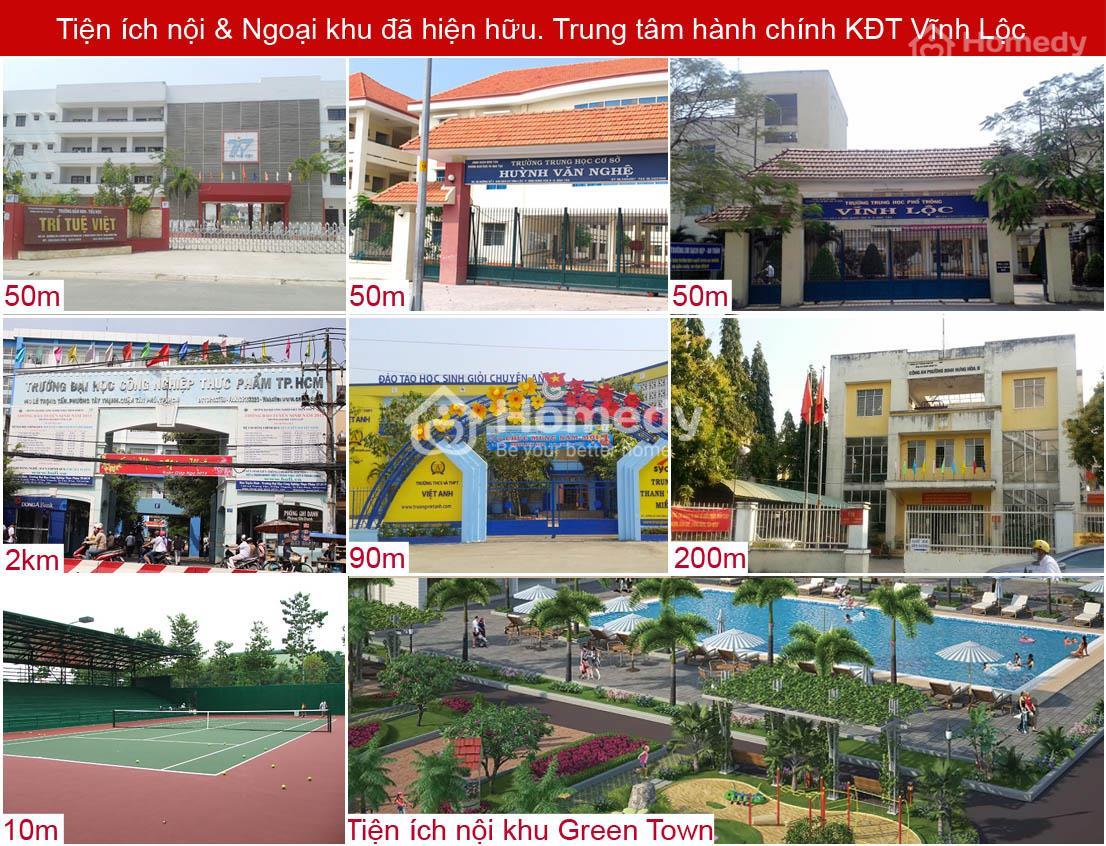 Tiện ích Green Town Bình Tân