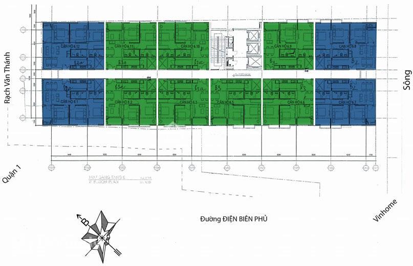 Cao ốc văn phòng căn hộ thương mại 152 đường Điện Biên Phủ