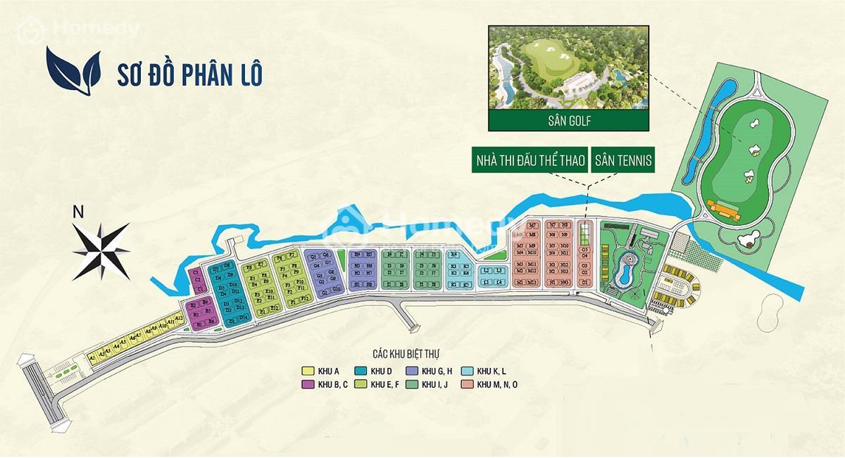 Mặt bằng tổng thể dự án