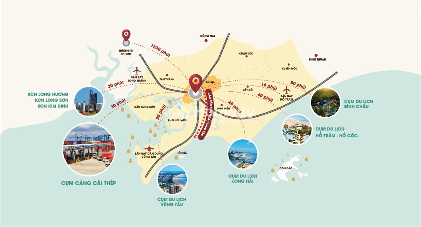 vị trí Khu dân cư thương mại Felix City