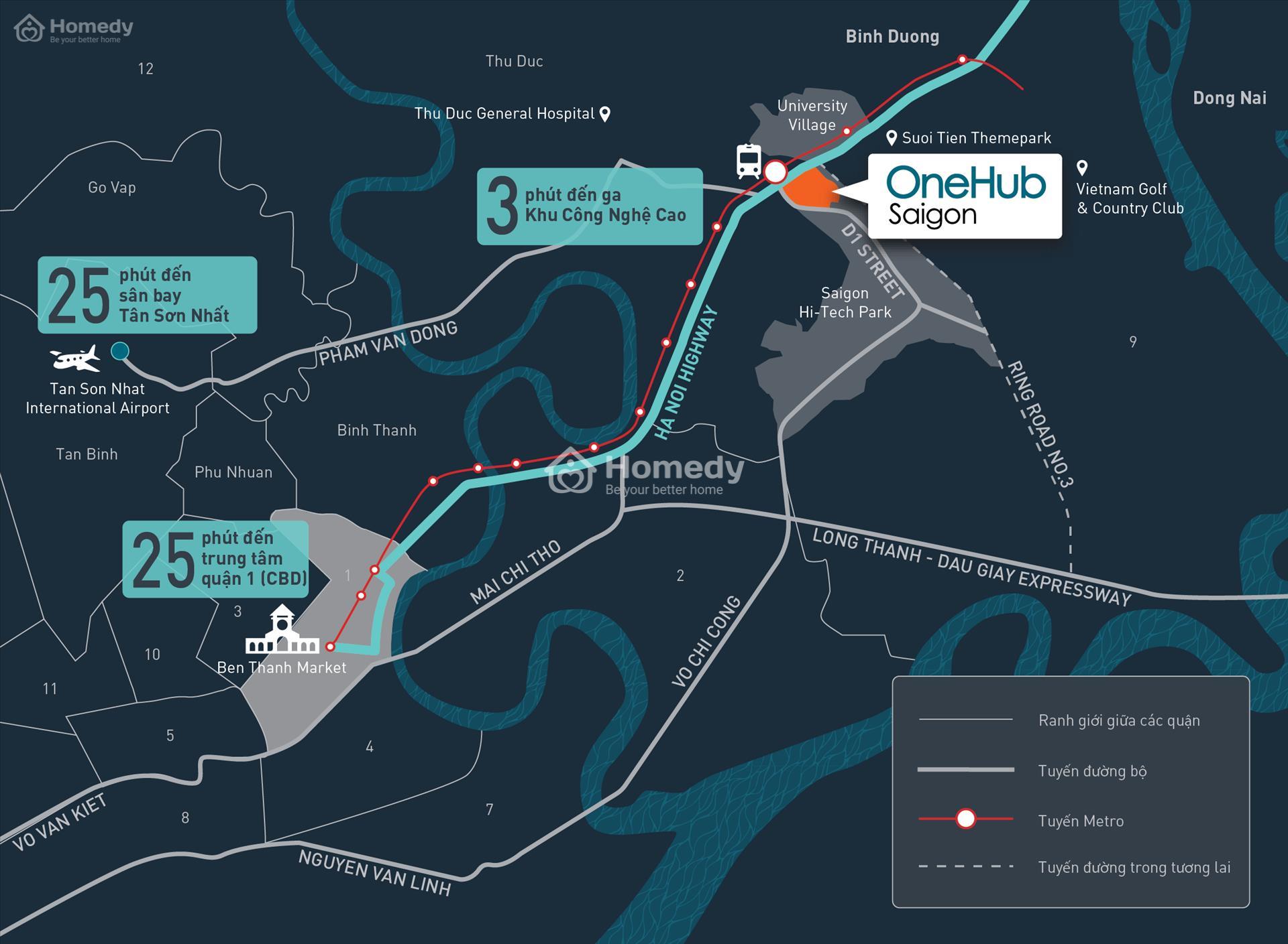 Dự án OneHub Saigon Quận 9