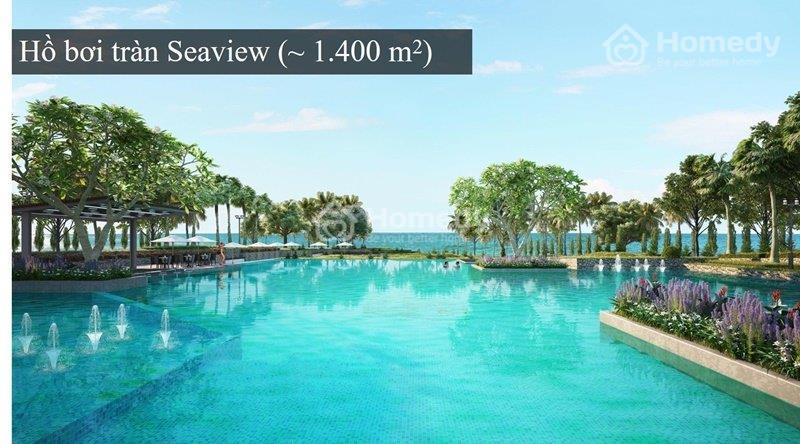 Hồ bơi 1.400m2 ở Sentosa Villa