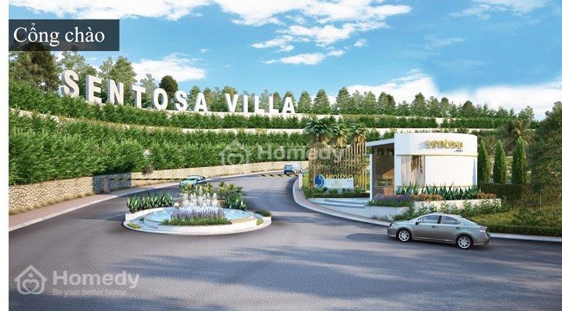 Cổng chào Sentosa Villa Mũi Né