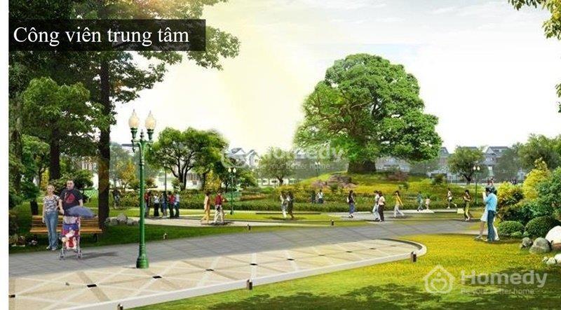 Khu công viên dự án Sentosa Villa