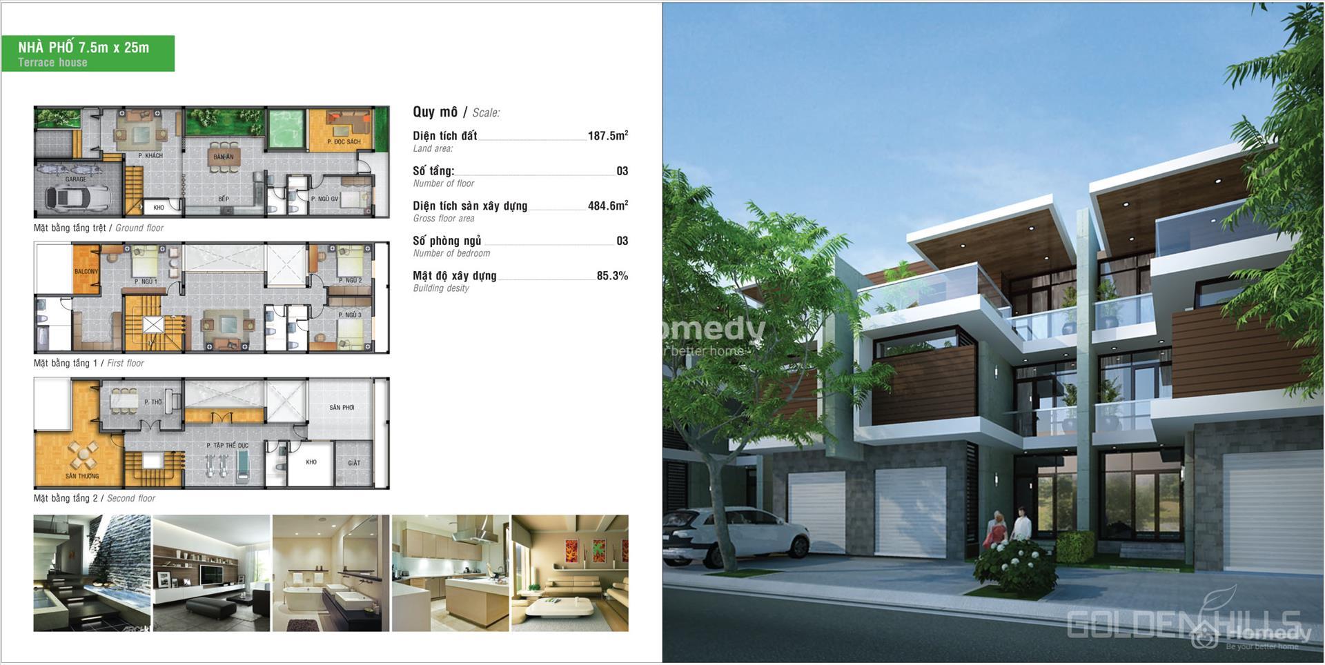 Thiết kế dự án Khu đô thị Golden Hills Đà Nẵng