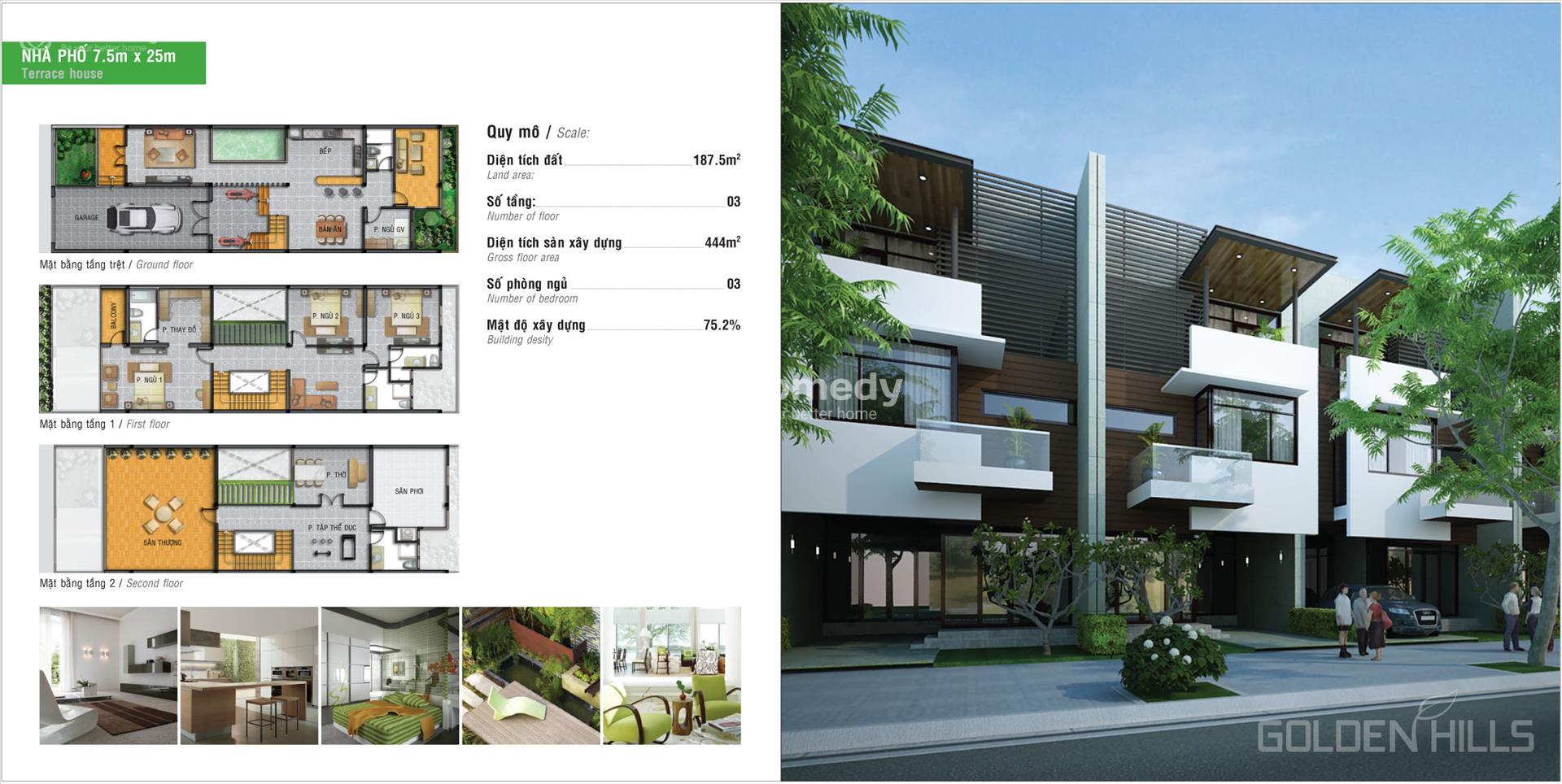 Thiết kế dự án Khu đô thị Golden Hills Đà Nẵng