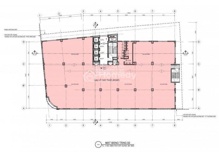 Mặt bằng tầng 2 của dự án