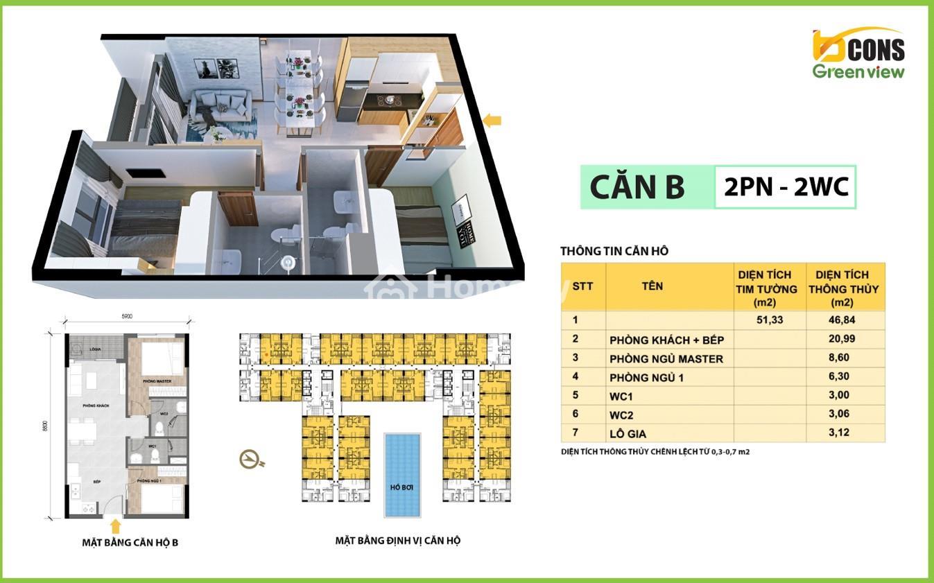 Bcons Green View (Bcons Làng Đại Học)