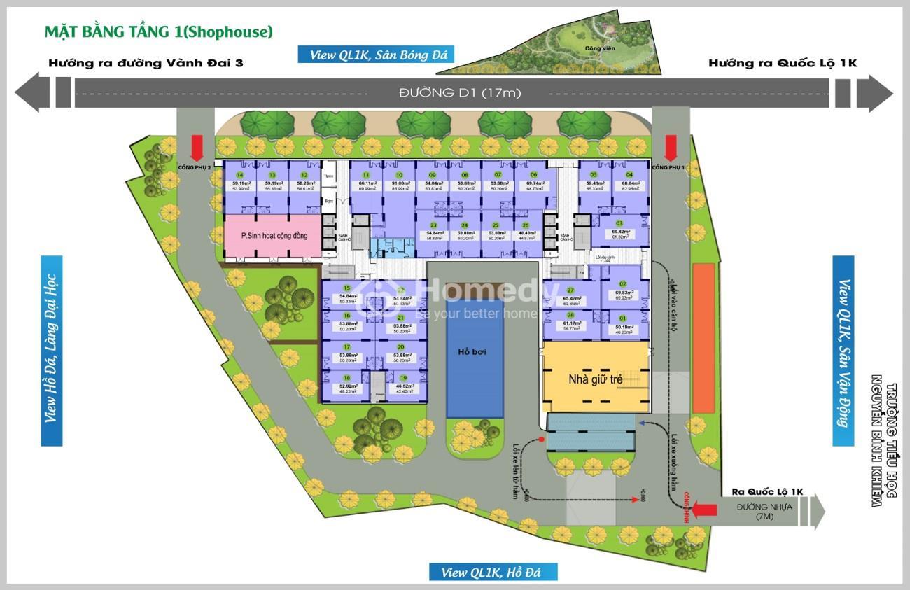 Bcons Green View (Bcons Làng Đại Học)