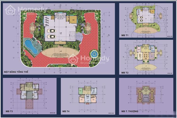 Mặt bằng lâu đài cao cấp