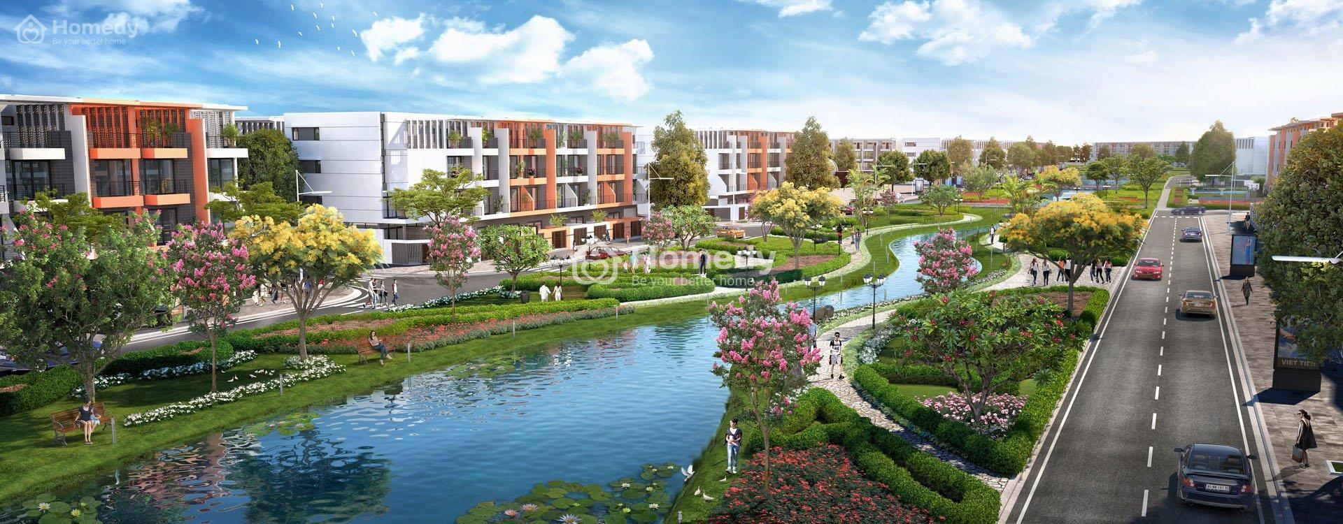 Phối cảnh dự án River Silk City Hà Nam