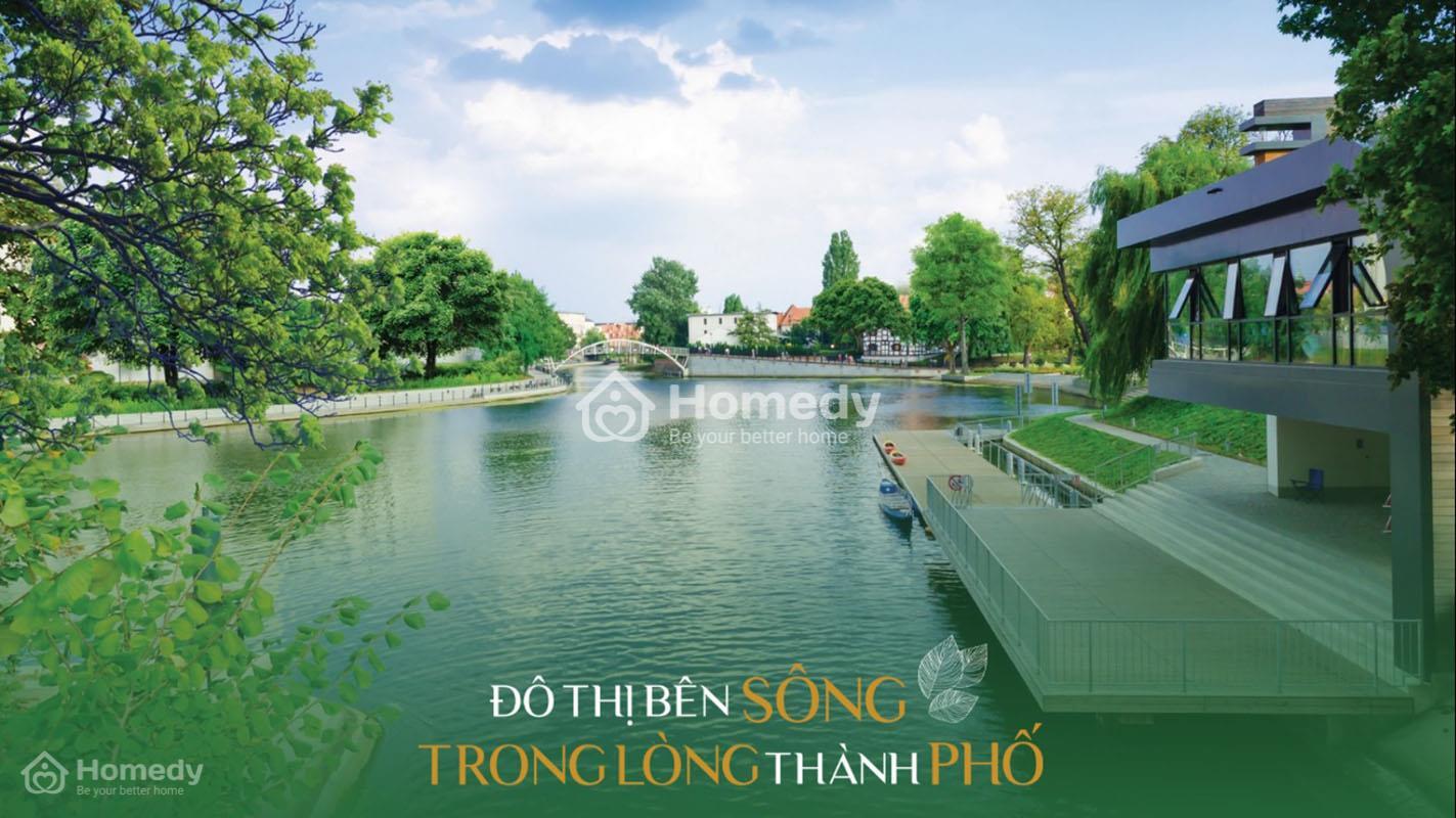 Phối cảnh dự án River Silk City Hà Nam