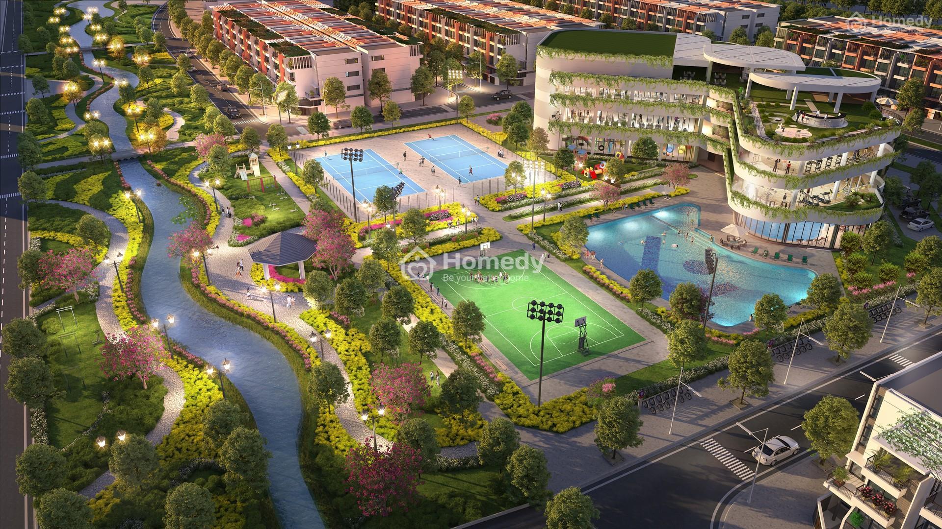 Phối cảnh dự án River Silk City Hà Nam