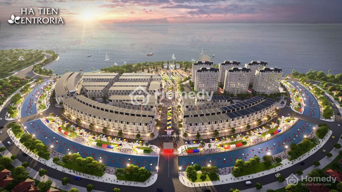 Vị trí dự án Hà Tiên Centroria