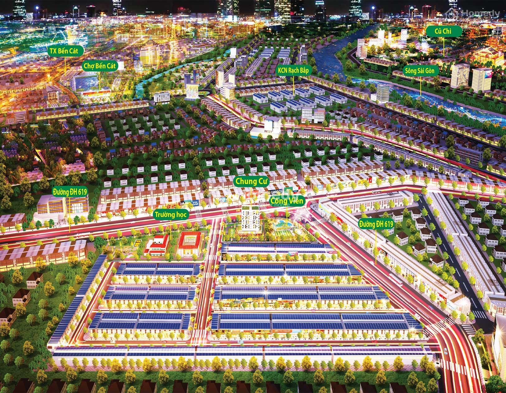 tiện ích đất nền The Eden City