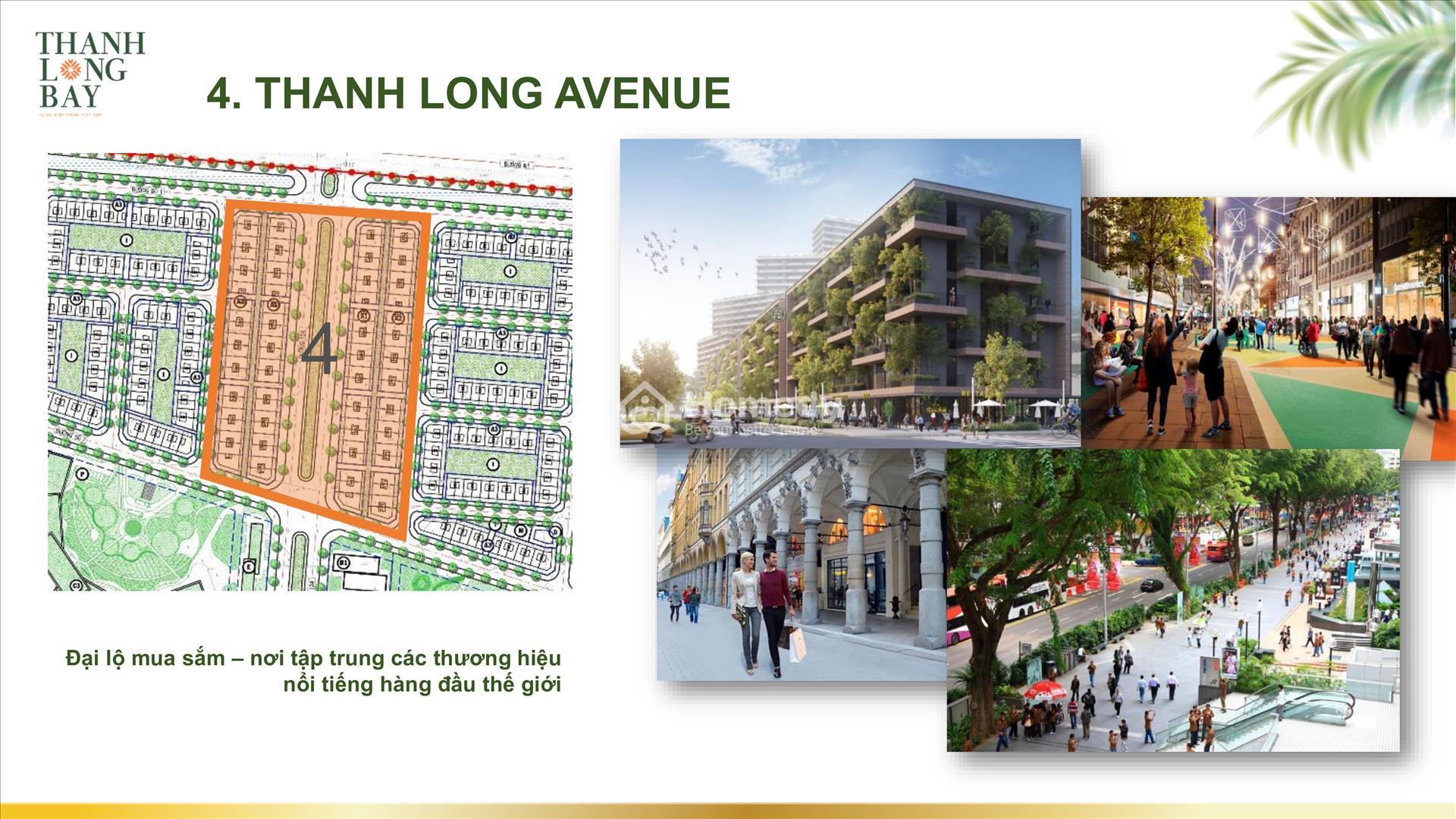 Dự án nhà phố biển 2 mặt tiền Thanh Long Bay