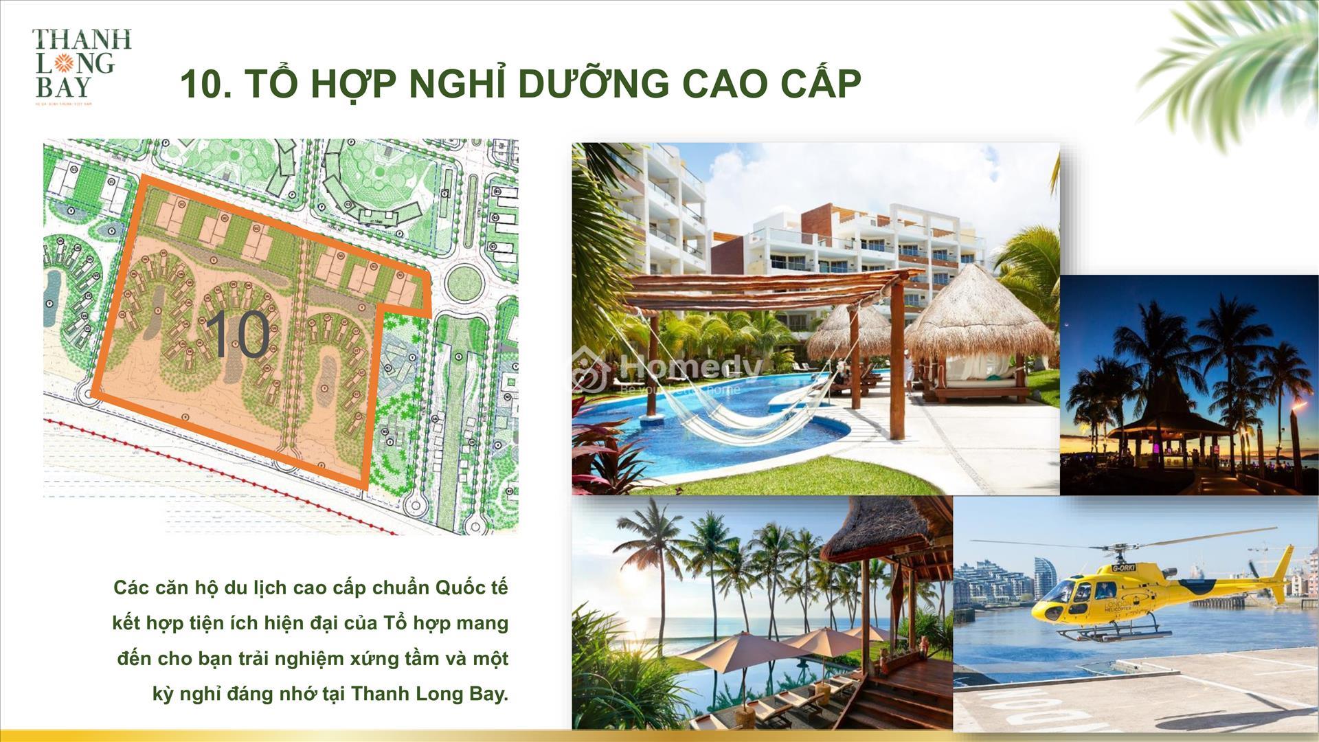 nhà phố biển 2 mặt tiền Thanh Long Bay