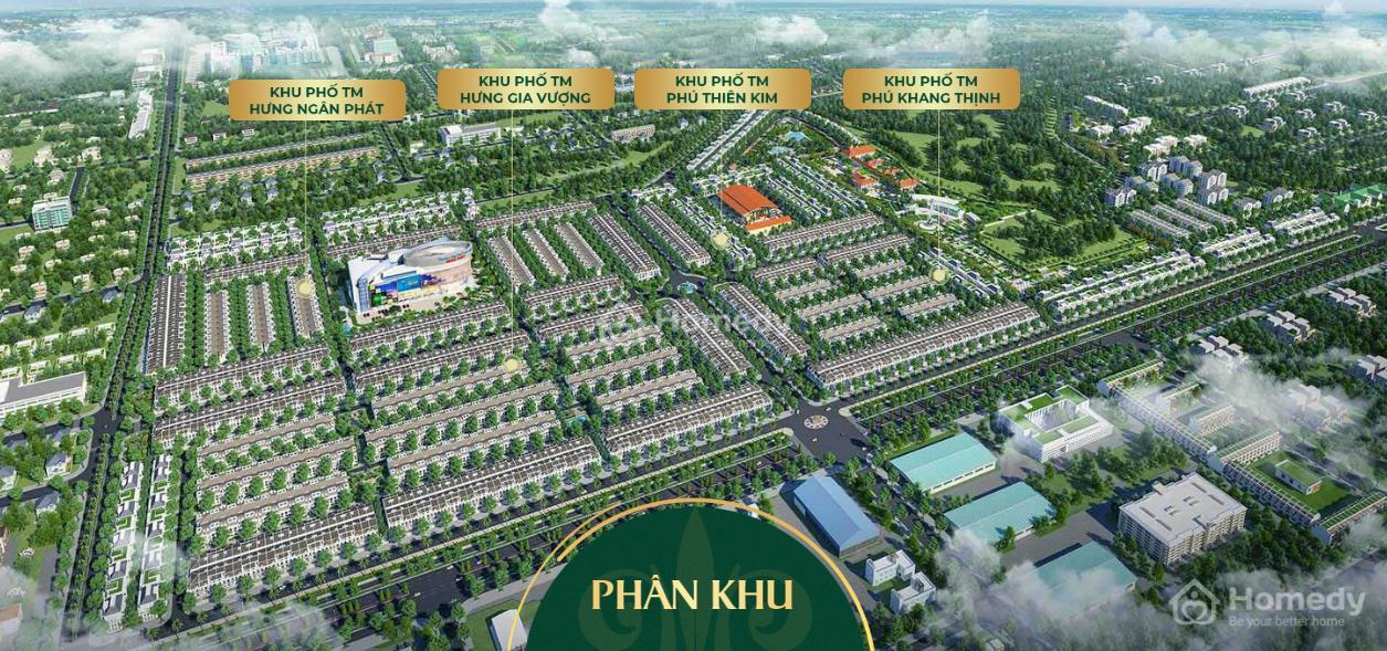 Phân khu dự án