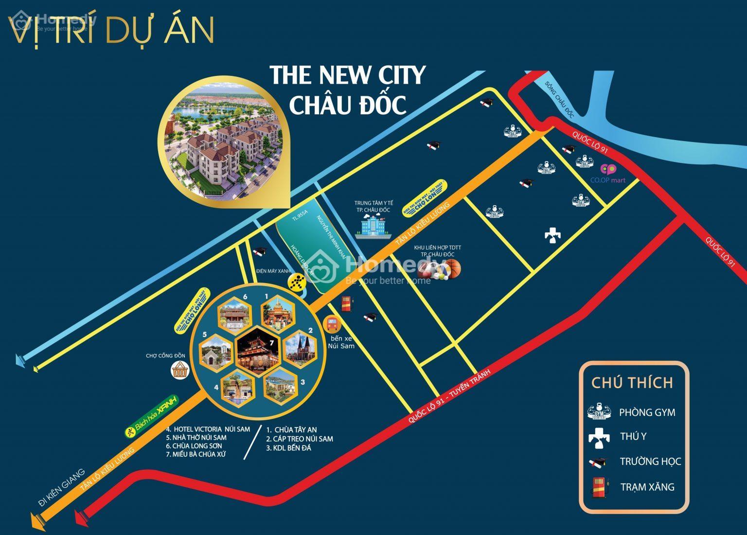 The New City Châu Đốc