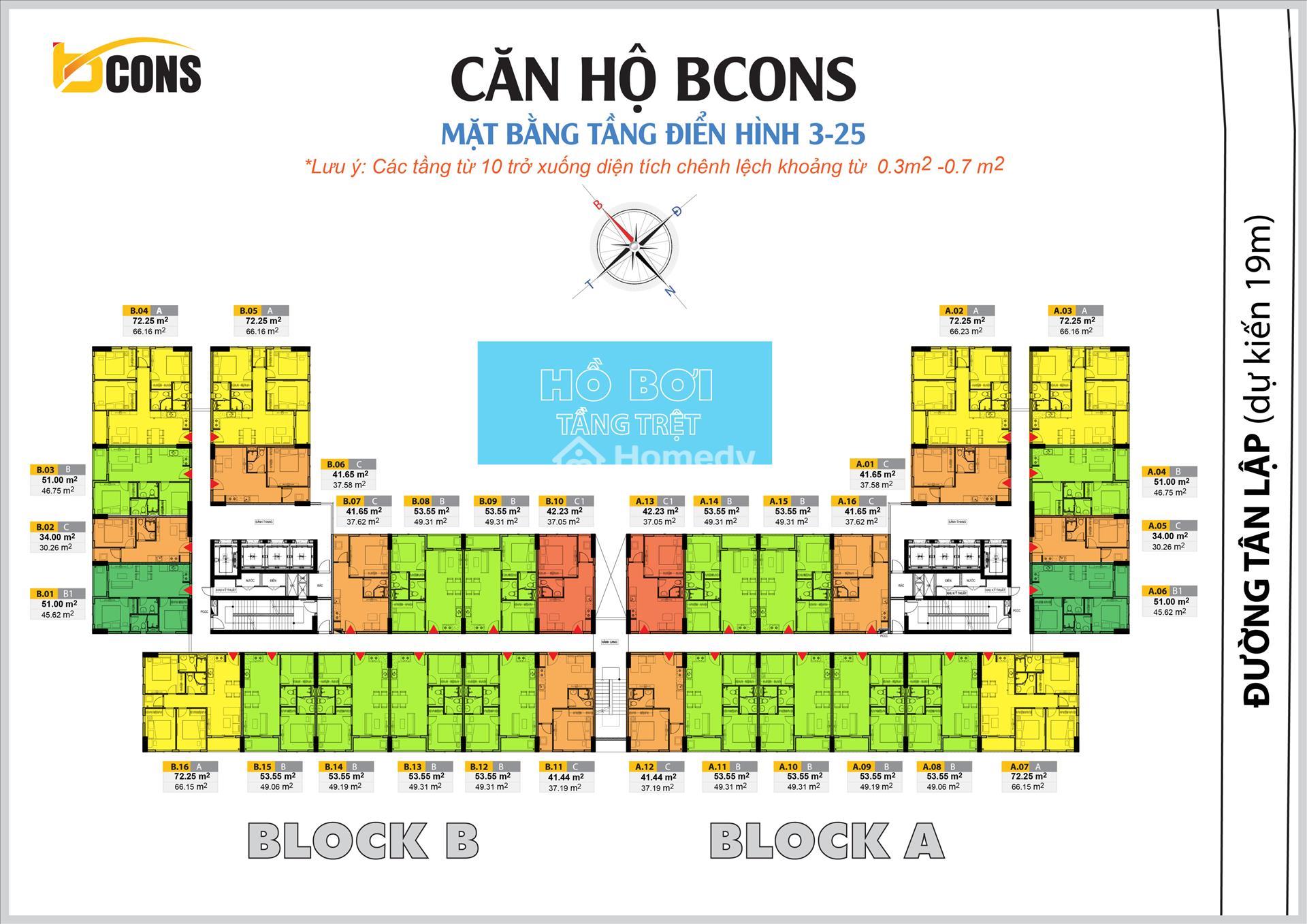 Dự án căn hộ Bcons Miền Đông 