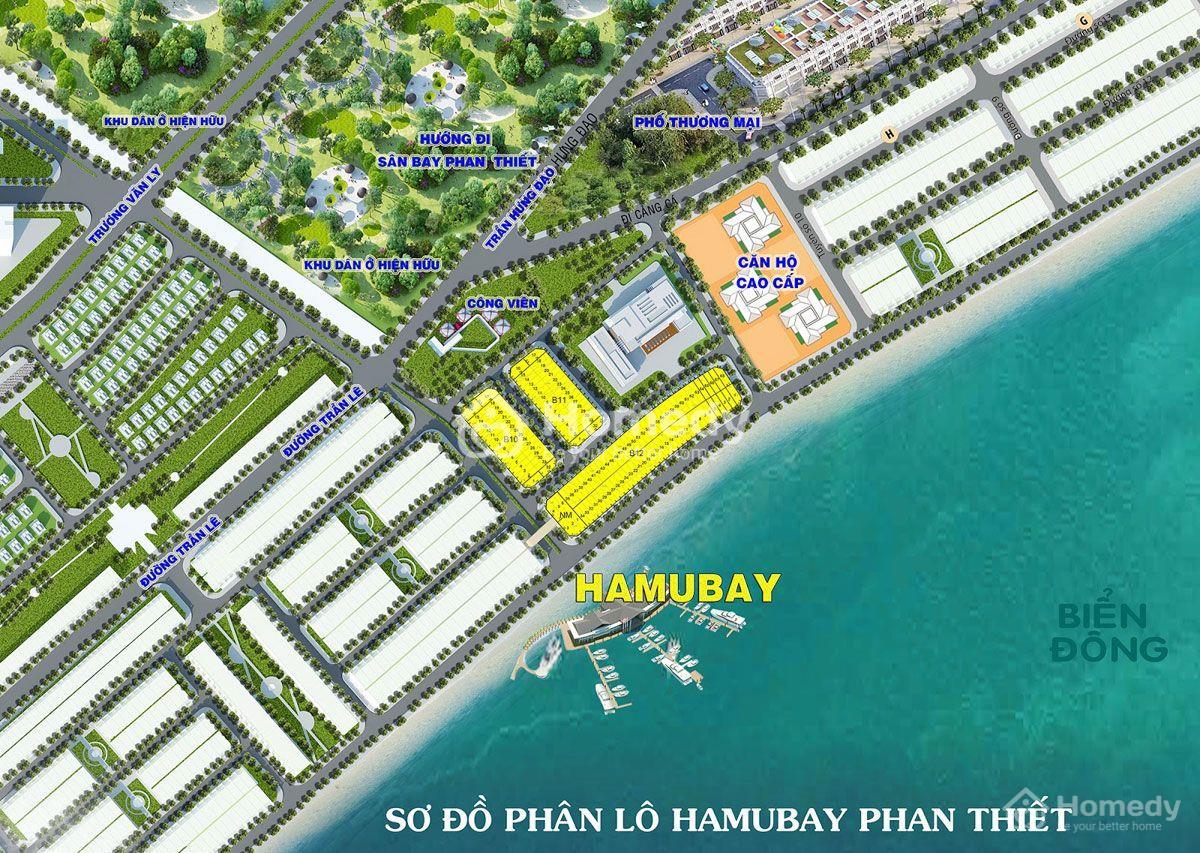 Mặt bằng dự án Khu đô thị Hamu Bay