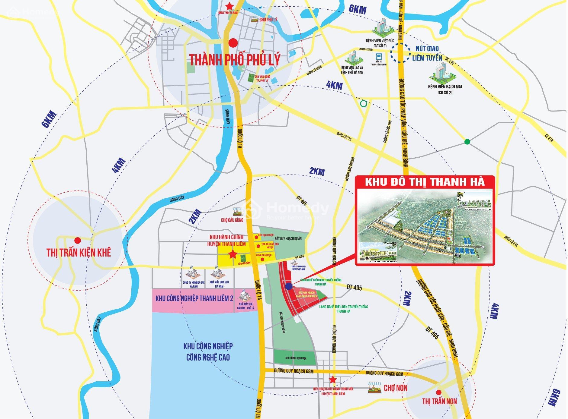 Khu đô thị Thanh Hà Hà Nam