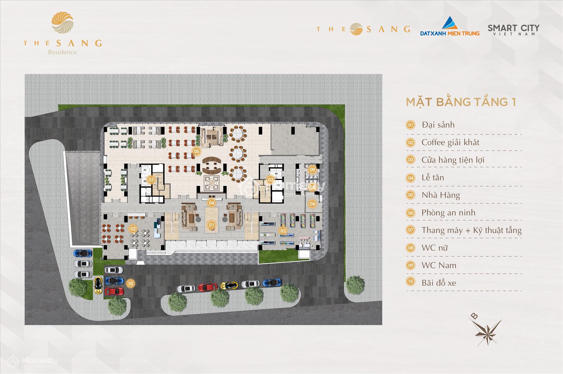 Tiện ích dự án The Sang Residence