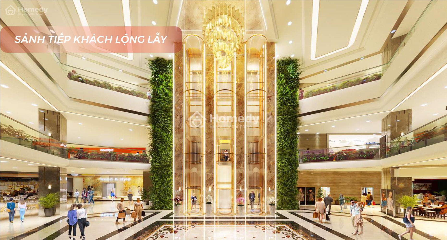 Sảnh chờ Dự án Hoàng Huy Commerce
