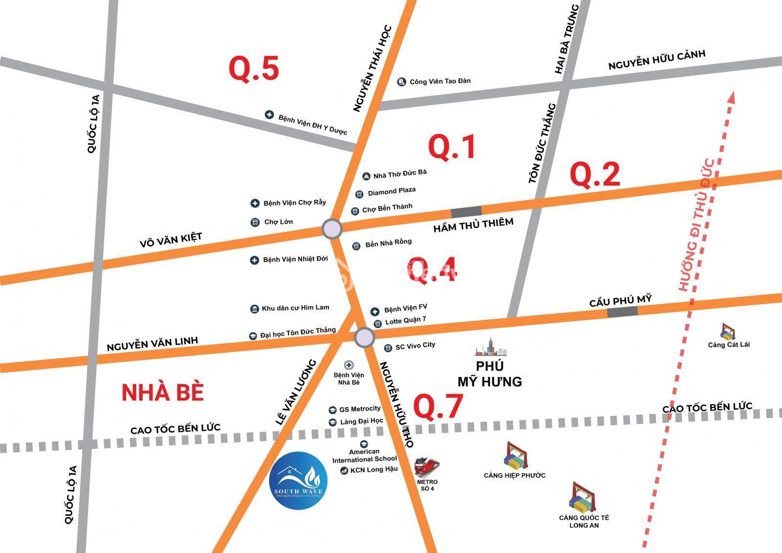 DỰ ÁN KHU ĐÔ THỊ SOUTH WAVE NHÀ BÈ