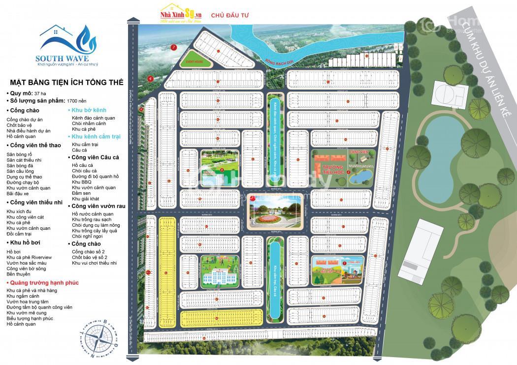 DỰ ÁN KHU ĐÔ THỊ SOUTH WAVE NHÀ BÈ