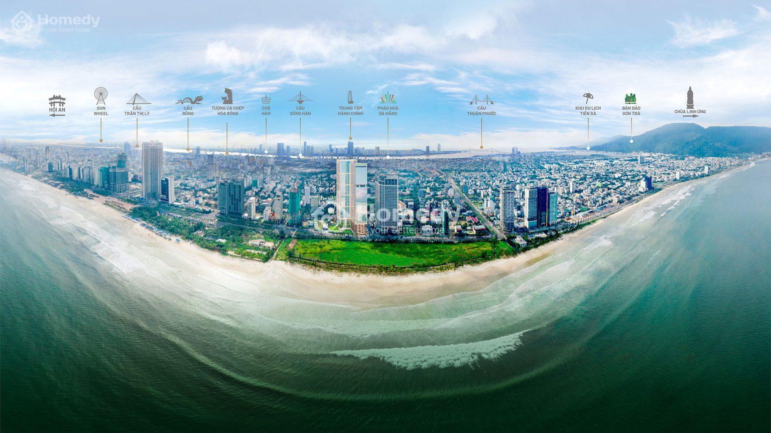 Vị trí Dự án The 6Nature Đà Nẵng