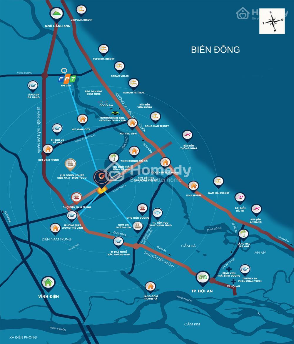 Vị trí đất nền Dự án Glenda City
