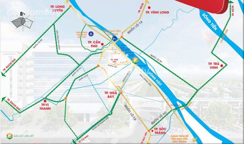 Dự án đất nền Vạn Phát Sông Hậu
