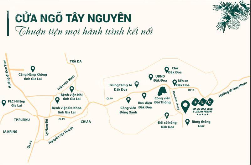 Vị trí Dự án FLC Gia Lai Golf Club & Luxury Resort