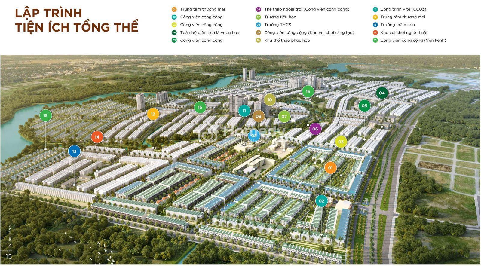 Tiện ích tổng thể dự án T&T City Millennia