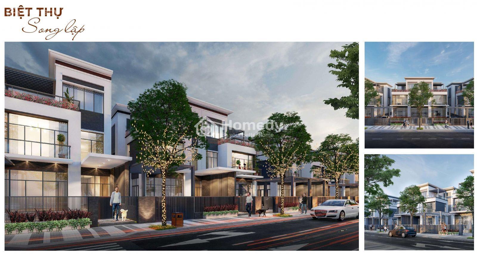 Biệt thự song lập dự án T&T City Millennia