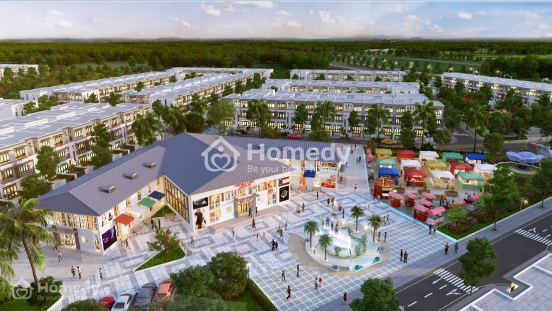 Chợ trong Dự án Hưng Long Residence