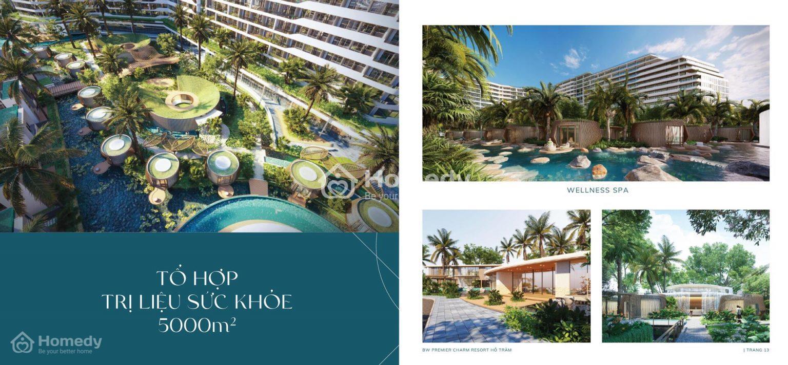 Hệ thống tiện ích tại dự án Charm Resort Hồ Tràm