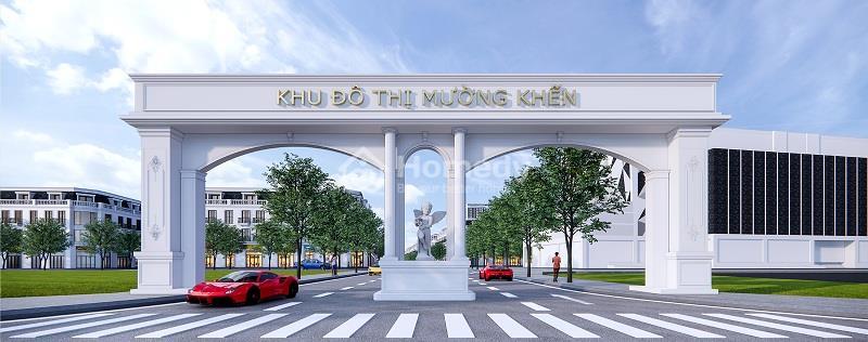 Cổng khu đô thị Mường Khến Heritage