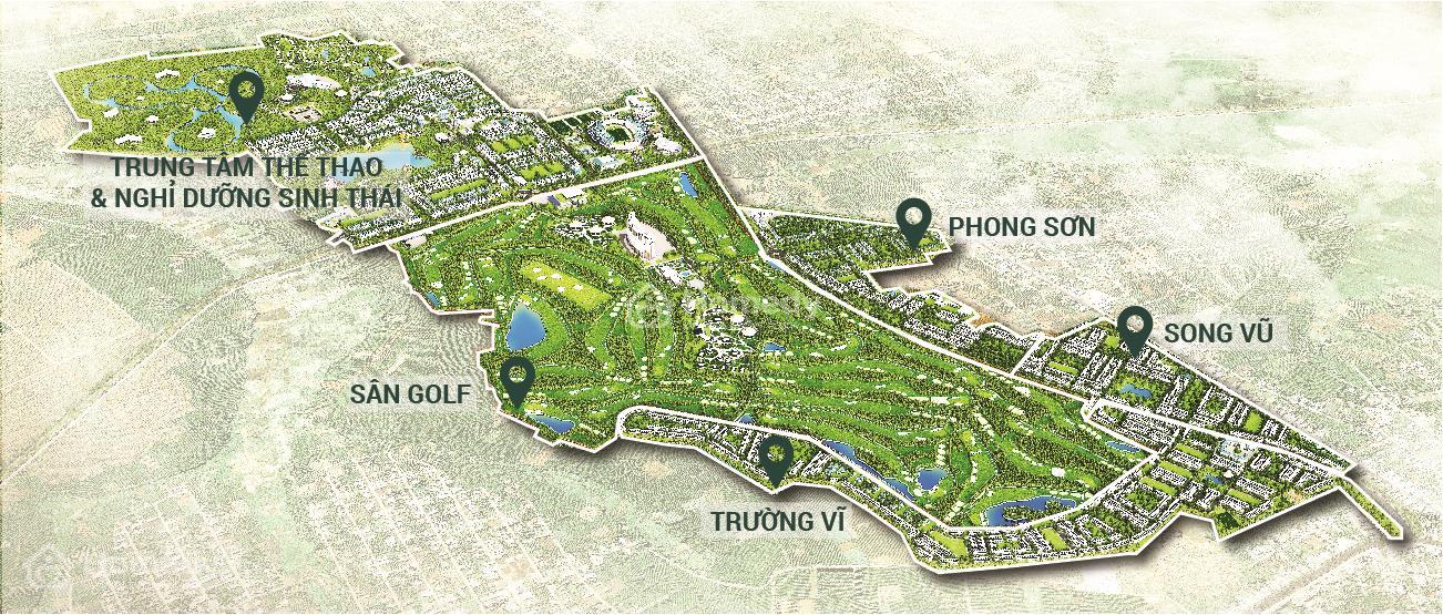Mặt bằng tổng thể Dự án FLC Gia Lai Golf Club & Luxury Resort
