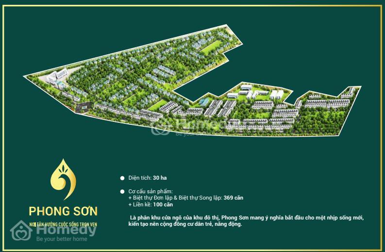 Mặt bằng Khu Phong Sơn - FLC Gia Lai Golf Club & Luxury Resort