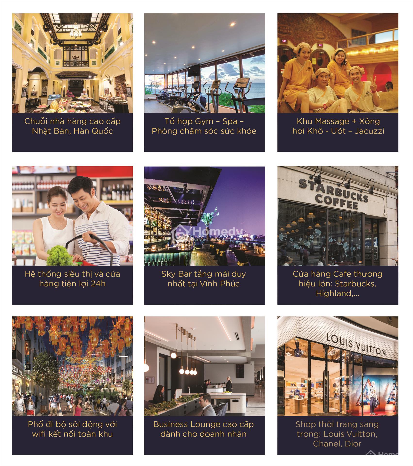 Tiện ích nổi bật tại Dự án The City Light