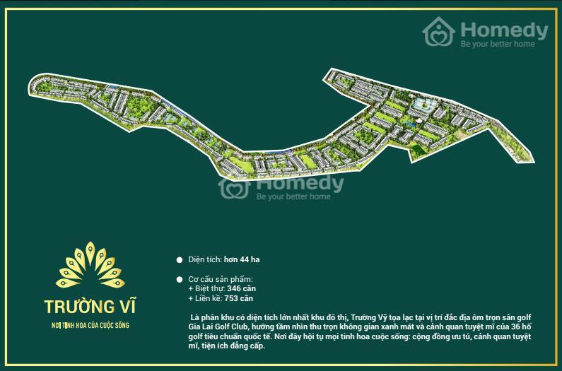 Mặt bằng Khu Trường Vĩ - FLC Gia Lai Golf Club & Luxury Resort