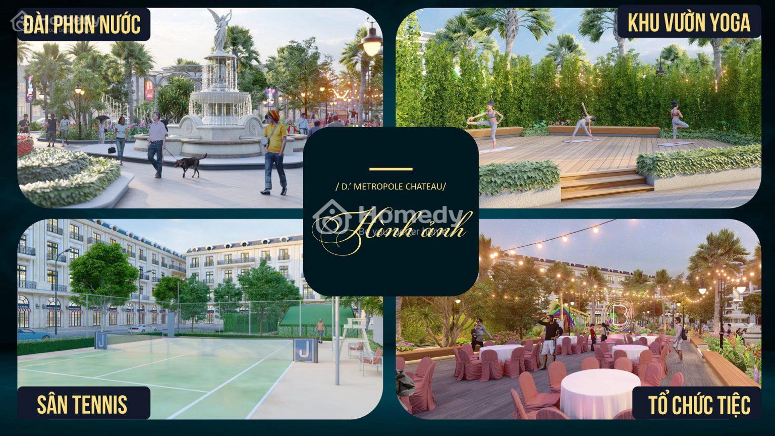 Tiện ích Dự án D’. Metropole Hà Tĩnh